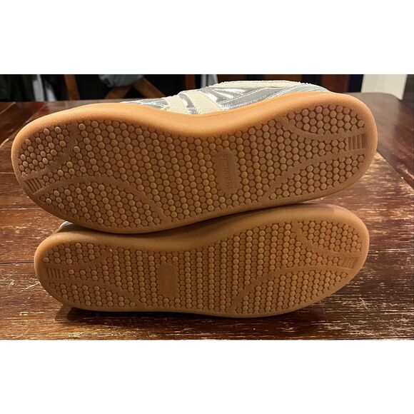 STEVE MADDEN MADRID SNEAKER SILVER Size 8 - Picture 6 of 7